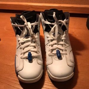 Sport Blue 6’s size 7